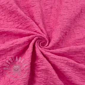 Țesătură din bumbac SMOGGED EMBROIDERY fuchsia