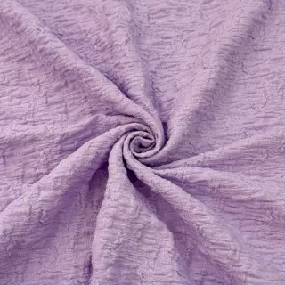 Țesătură din bumbac SMOGGED EMBROIDERY purple