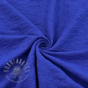 Țesătură din bumbac SMOGGED EMBROIDERY cobalt