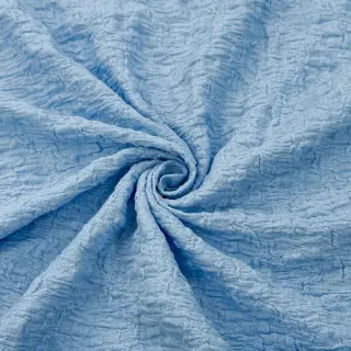 Țesătură din bumbac SMOGGED EMBROIDERY light blue