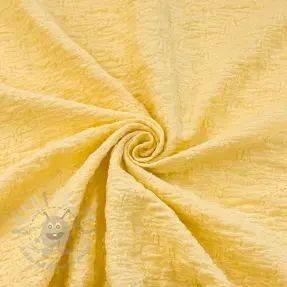 Țesătură din bumbac SMOGGED EMBROIDERY yellow