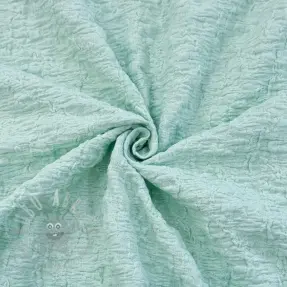 Țesătură din bumbac SMOGGED EMBROIDERY mint