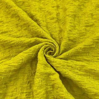 Țesătură din bumbac SMOGGED EMBROIDERY lime