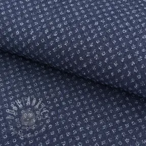 JEANS DENIM 6 OZ Small flakes dark blue