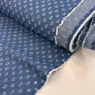 JEANS DENIM 6 OZ Big flakes blue