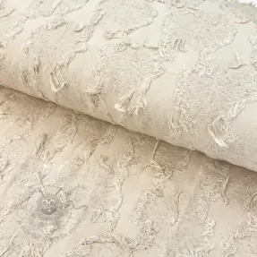 Țesătură din bumbac cu in JACQUARD RUFFLE