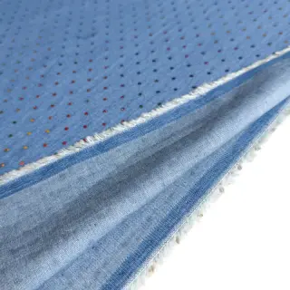JEANS DENIM 3,8 OZ Drops Metallic blue