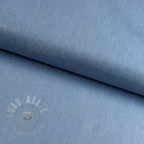 JEANS DENIM 6 OZ STRETCH WASHED metallic blue silver