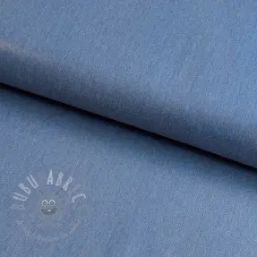 JEANS DENIM 6 OZ STRETCH WASHED metallic blue gold