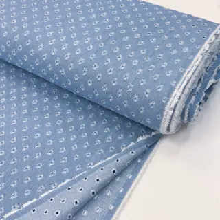 JEANS DENIM 6 OZ Big flakes light blue