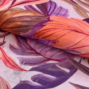 Viscoză cu in Painted leaves