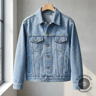 JEANS DENIM 6 OZ Big flakes light blue