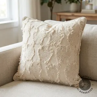 Țesătură din bumbac cu in JACQUARD RUFFLE