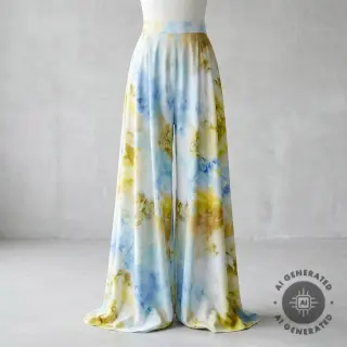 Viscoză SATIN Blurricio design B