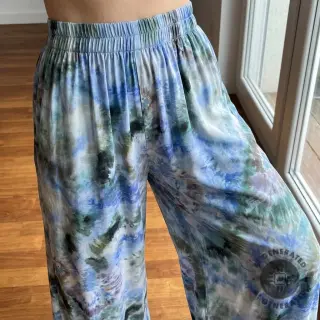 Viscoză TWILL Messy TIE DYE design C