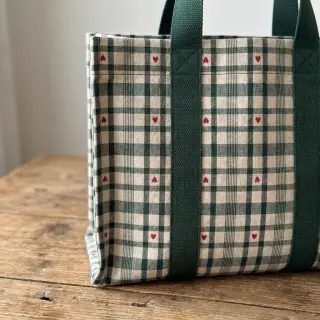 Țesătură decorativă jacquard Ollon vert rouge