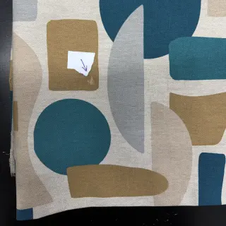 Țesătură decorativă Linenlook Abstract Form Fusion 2nd class