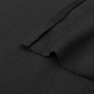 Țesătura tricotata BABY KNIT black