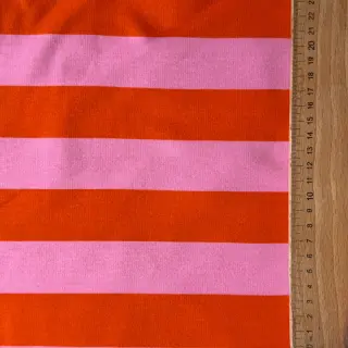 Jerse trening pieptănat SOFT Stripes orange