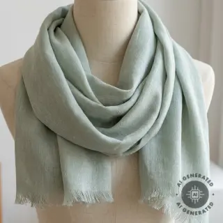 In cu bumbac PLAIN mint