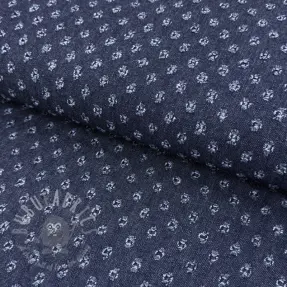 JEANS DENIM 6 OZ Big flakes dark blue