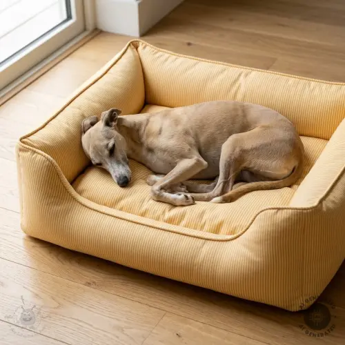 Țesătură decorativă DOBBY Colored stripe warm yellow
