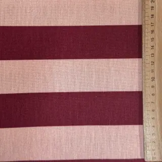 Țesătură decorativă premium Joyful basic stripe wine