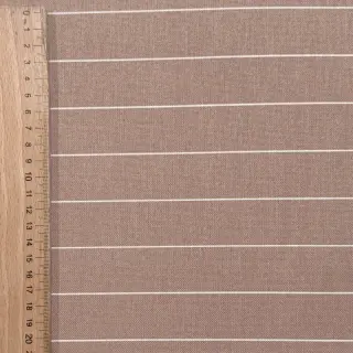 Țesătură decorativă premium Perfect thin lines taupe