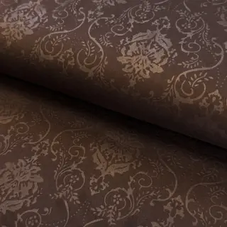Imitație piele întoarsă SCUBA Embossed dark brown
