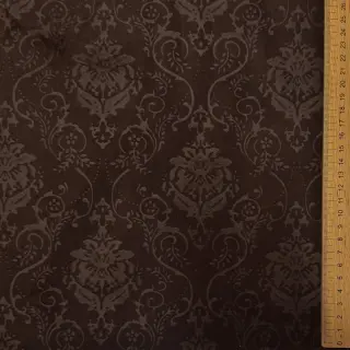 Imitație piele întoarsă SCUBA Embossed dark brown
