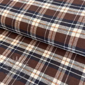 Țesătură din bumbac FLANEL YARN DYED BRUSHED CHECK design G
