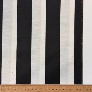 Țesătură decorativă premium Joyful basic stripe black