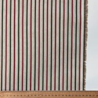 Țesătură decorativă Linenlook Little Xmas stripe