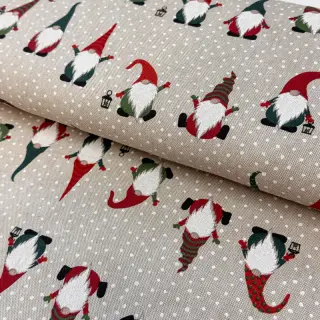 Țesătură decorativă Linenlook Jolly tomte