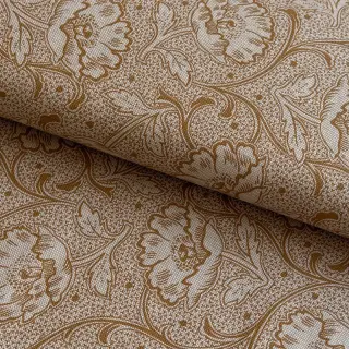 Țesătură decorativă Linenlook Bloomy art craft yellow
