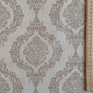 Țesătură decorativă Linenlook Baroque damask charm taupe