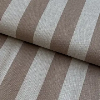 Țesătură decorativă Linenlook Joyful basic stripe taupe