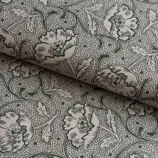 Țesătură decorativă Linenlook Bloomy art craft army