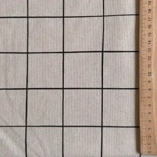 Țesătură decorativă Linenlook Freehand grid lines