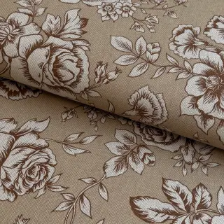 Țesătură decorativă Linenlook Elegant rose bloom yellow