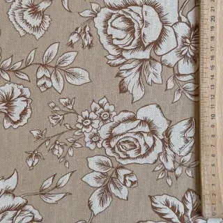 Țesătură decorativă Linenlook Elegant rose bloom yellow