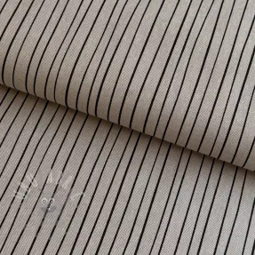 Țesătură decorativă Linenlook Freehand thin lines