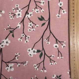 Țesătură decorativă premium Pure blossom branch