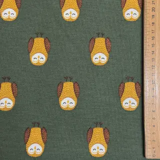 Țesătură decorativă premium Night owl nap army