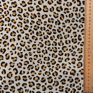 Țesătură decorativă Linenlook Leopard animal small