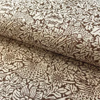 Țesătură decorativă GOBELIN premium Anemone art craft brown