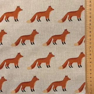 Țesătură decorativă Linenlook Fox parade line