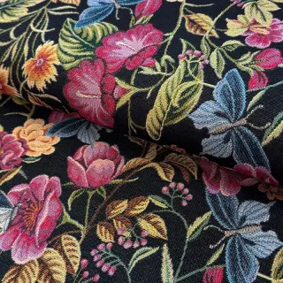 Țesătură decorativă GOBELIN premium Vintage flower garden