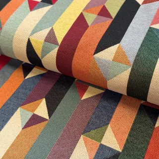 Țesătură decorativă GOBELIN premium Graphic prism block
