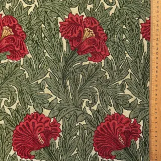Țesătură decorativă GOBELIN premium Poppy art craft beige